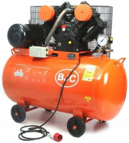 КОМПРЕСОР МАСЛЯНИЙ 4-TLOKOWY ZE ZBIORNIKIEM 350L, BJC V-1.05T 12BAR 