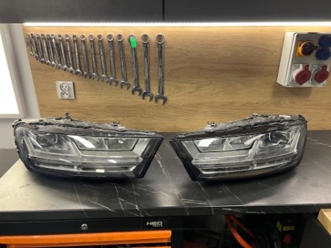 AUDI Q7 4M ФАРИ ПОВНИЙ LED (СВІТЛОДІОД) 4M0941033 B 