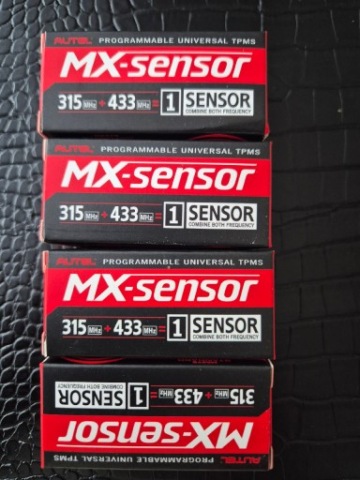 4 ШТ НОВОЕ ДАТЧИКИ TPMS AUTEL MX MAZDA США 315 ЄВРОПА 433 MHZ 