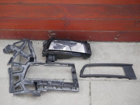 VW TOURAN 5TA ГАЛОГЕН РЕШЕТКА КРЕПЛЕНИЕ БАМПЕРА 5TA941662 5TA853666C 5TA807724 