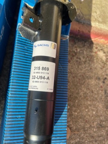 АМОРТИЗАТОРИ 319 733 SACHS BMW 