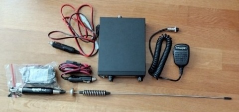 НОВЕ CB РАДІО OMEGA + LEMM 75CM + МАГНІТ + ФІЛЬТР 