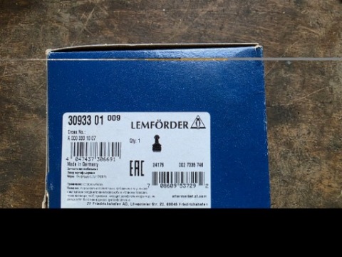 ПАЛЕЦЬ ВАЖЕЛЯ LEMFORDER 30933 01 MERCEDES W211 