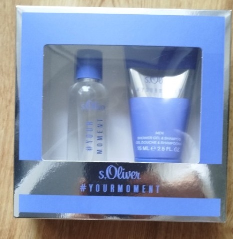 Your Moment zestaw męski S.Oliver Woda Toaletowa + żel