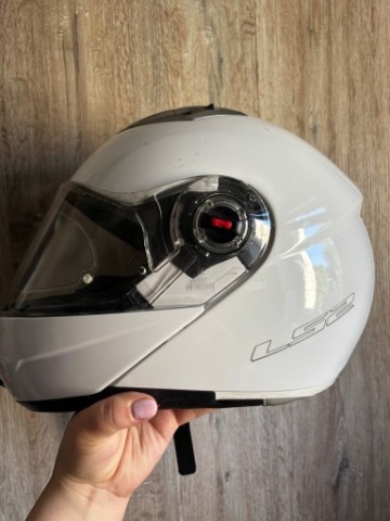 ШЛЕМ МОТОЦИКЛЕТНЫЙ LS2 FF370 EASY БЕЛЫЙ – РАЗМЕР S 