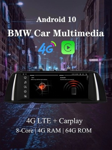 NAVI Android BMW F10 F11 F07  CIC 2010-13 4/128GB 