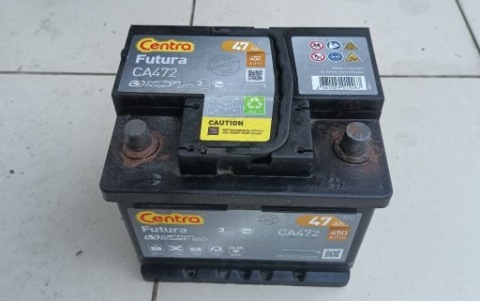 АКУМУЛЯТОР CENTRA FUTURA CA472 47AH 450A P+ 