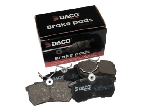 КОМПЛЕКТ КОЛОДОК ГАЛЬМІВНИХ DACO 322550 