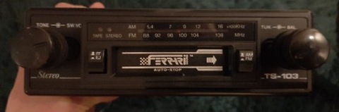 RADIO AUTOMOTIVE FERRARI TS-103  