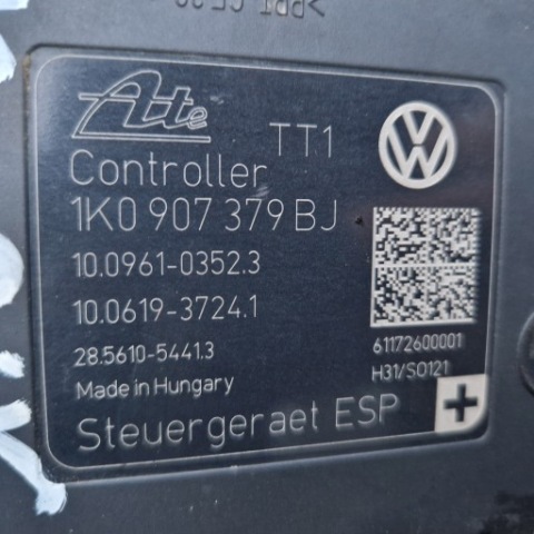 AUDI A3 8P РЕСТАЙЛ GOLF VI LEON II НАСОС ABS 1K0907379BJ 1K0614517DE 