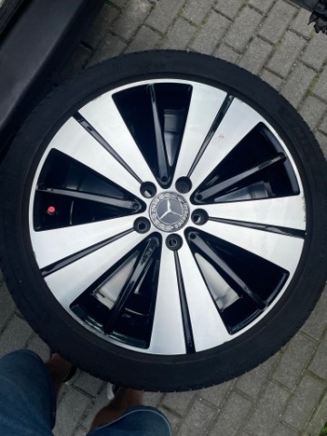 КОЛЕСА MERCEDES 18” OEM A B CLA 5X112 ET52 MICHELIN PRIMACY 4 225/40 R18 TPMS 
