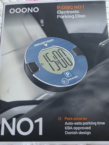 OOONO P-DISC NO1 – ЕЛЕКТРОННА ДИСКОМ PARKINGOWA 