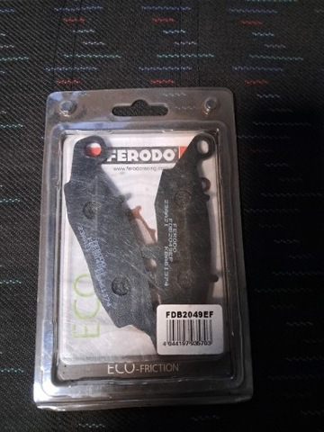 КОЛОДКИ ТОРМОЗНЫЕ FERODO FDB2049EF