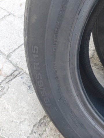 ПРОДАМ ШИНЫ ЛЕТО 195/65/15. 2 OK 5.5MM 2 OK 6.5 MM . 