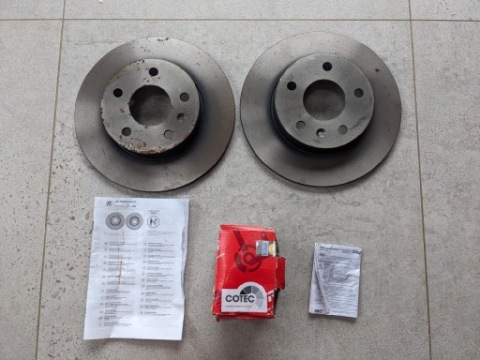 КОМПЛЕКТ КОЛОДКИ + ДИСКИ OPEL ASTRA ZAFIRA TRW DF4051 GDB1515 