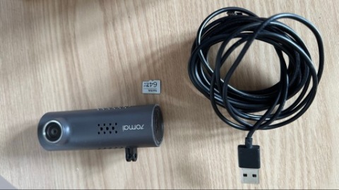 ВІДЕОРЕЄСТРАТОР КАМЕРА АВТОМОБІЛЬНА 70MAI 1S DASH CAM + SANDISK 64GB 