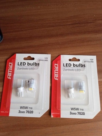 ДІОДИ LED (СВІТЛОДІОД) W5W 12V CANBUS 3SMD 