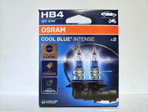 ЛАМПОЧКИ OSRAM HB4 COOL BLUE INTENSE 5000K БАГАЖНИК 2ШТ 