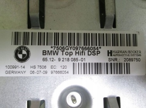 REFORZADOR BMW TOP HIFI DSP 9218085 