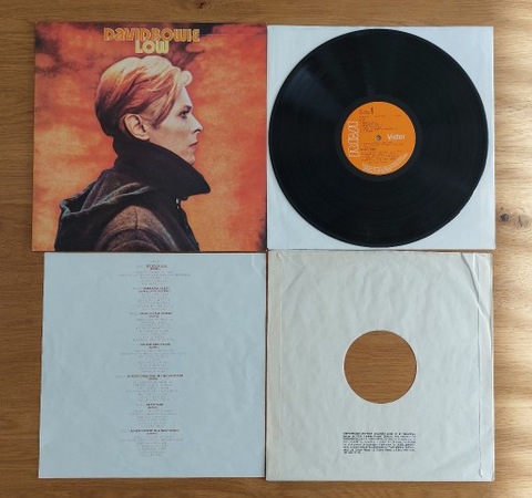 DAVID BOWIE LOW UK LP ORIGINAL WYDANIE 1977 AÑO  