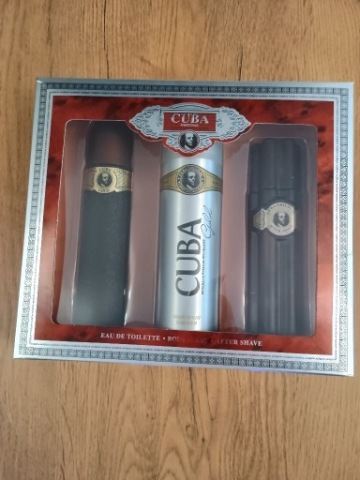 Zestaw kosmetyków Cuba Oryginal Gold