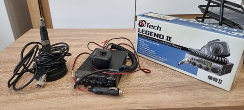 CB RADIO M TECH LEGEND II SET FROM ANTENNA  