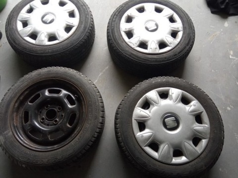 WHEELS WINTER FROM SEAT CORDOBA 2002R  