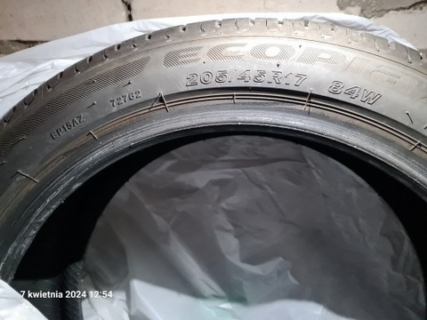 BRIDGESTONE DE VERANO NEUMÁTICOS USADO 205/45 R17 84W  