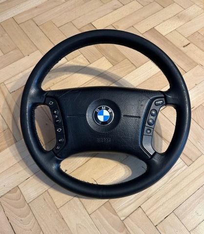 VOLANTE BMW E46 CUERO MULRIFUNCIONALIDAD  