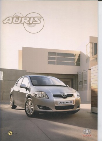 PROSPEKT-TOYOTA AURIS 