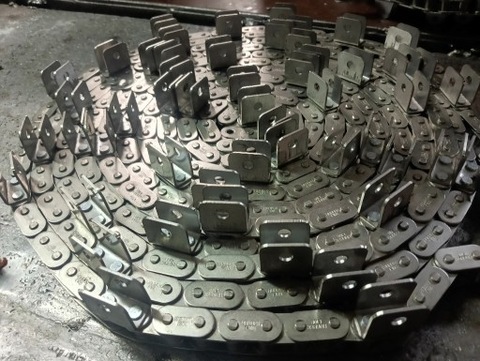 CHAIN C10B KOMBAJNU FOR PORZECZEK 53Z. NIKLOWANY  