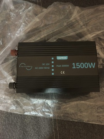 ПЕРЕТВОРЮВАЧ НАПРУГИ 1500W CAPTOK 