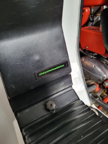 НАКЛЕЙКА SIMSON SR50 ЗАЩИТА PLASTPULVERBESVHICHTET 