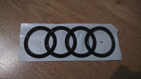 ORIGINAL AUDI EMBLEMA KOLKA BLACK PARTE TRASERA A5 S5 RS5  