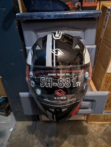 CASCO PARA MOTOCICLETA SHIRO SH-881  