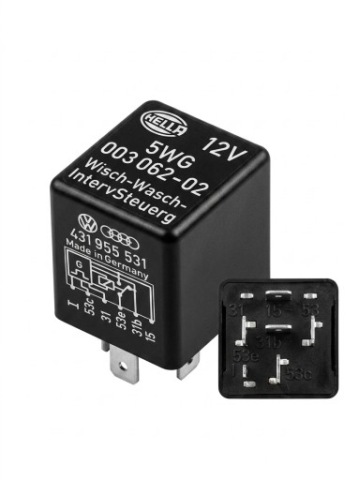 РЕЛЕ ДВІРНИКІВ HELLA 5WG 003 062-02 | VW AUDI 431955531 