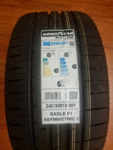 НОВА GOODYEAR EAGLE F1 245/35R18 DOT 2024 