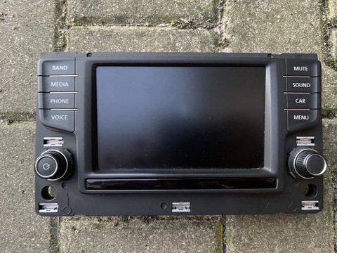 MONITOR + CUADRO RADIO VW GOLF 7 GTI 3G0919605H  