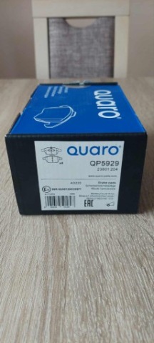 НОВЕ КОЛОДКИ ГАЛЬМІВНЕ DO WIELU МОДЕЛЕЙ ПЕРІД QUARO QP5929 