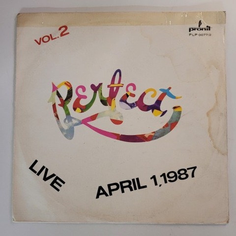 Perfect – Live April 1.1987 Vol.2 EX-/VG+ Winyl 