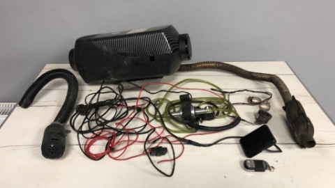 ОПАЛЕННЯ АВТОНОМНИЙ 8KW 12V НАГРІВАЧ ДИЗЕЛЬ WEBASTO XMZ-1 ПУЛЬТ 