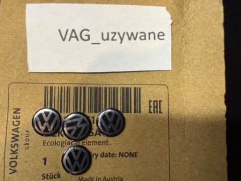 ЗАГЛУШКА КЛЮЧА ЛОГОТИП ЕМБЛЕМА ЗНАЧОК КЛЮЧИК VW 3C0837891 10 / 11 MM 