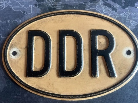 INSIGNIA DDR -DDR AUTO SCHILD  
