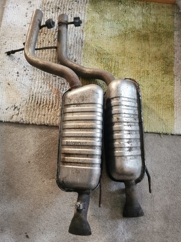 SILENCER END MERCEDES CL500 CL600 W216  