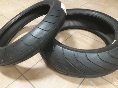 KOMPLET OPON MOTOCYKLOWYCH PIRELLI DIABLO WET