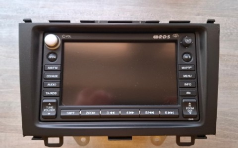РАДІО CD НАВІГАЦІЯ HONDA CRV 3 CR-V 3 39541-SWA-E010-M1 Z КОДОМ 