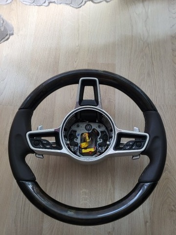 STEERING WHEEL PORSCHE MACAN 95B, CAYENNE 7P5 FACELIFT  