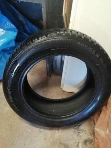 4 ШИНЫ ЗИМНИЕ CONTINENTAL 205/55R 16H 