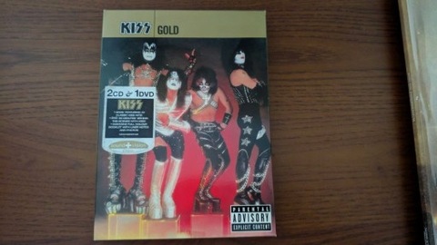 Kiss - Gold Sound+Visons 2CD+DVD(EXPOSED)RARE!! 