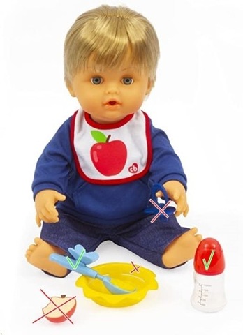 Lalka bobas z akcesoriami Cicciobello 